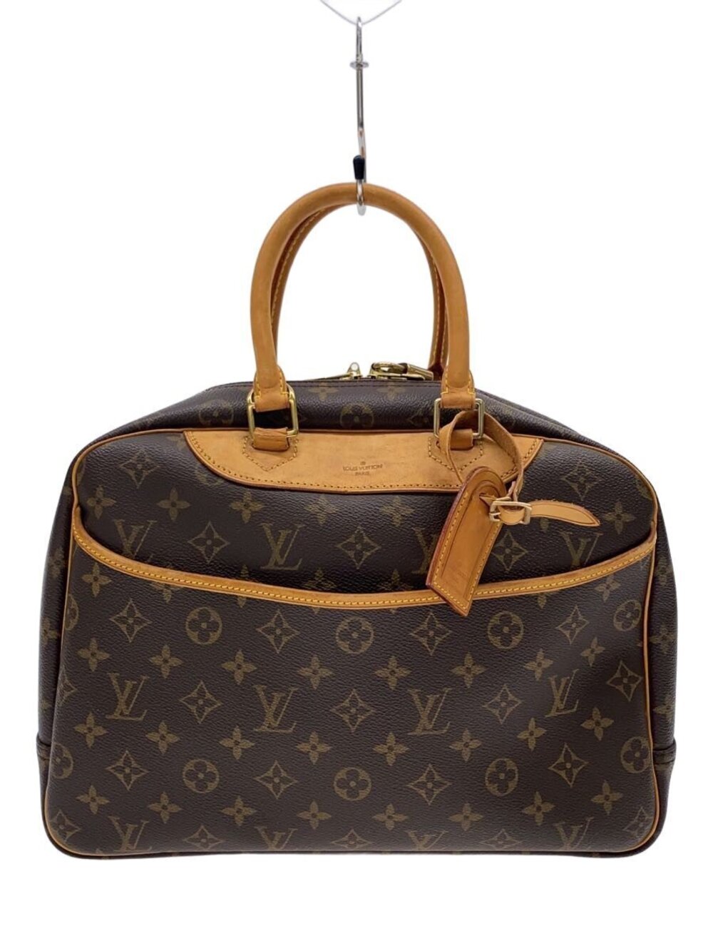 Louis Vuitton Bowling Vanity Deauville Monogram Canvas Brown
